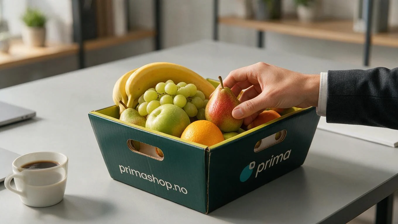 Fruktkurv 3 kg fra Prima