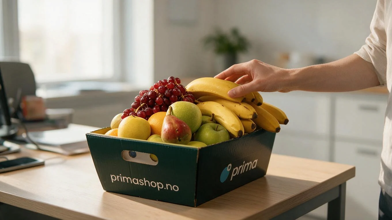 Fruktkurv 6 kg fra Prima